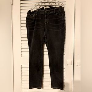 NWOT Slink Womens Plus Black jeans Size 20